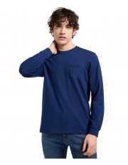 Koszulka Lee LS POCKET TEE 112370435 True Navy