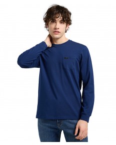 Koszulka Lee LS POCKET TEE 112370435 True Navy
