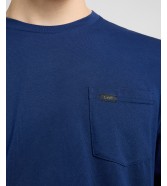 Koszulka Lee LS POCKET TEE 112370435 True Navy