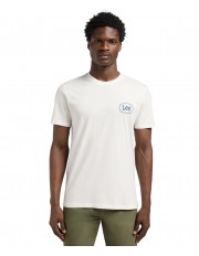 T-shirt Lee REGULAR SMALL LOGO TEE 112370438 Ecru