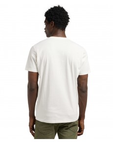 T-shirt Lee REGULAR SMALL LOGO TEE 112370438 Ecru