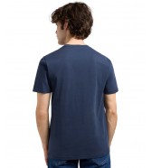 T-shirt Lee REGULAR SMALL LOGO TEE 112370439 Mood Indigo