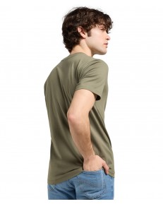 T-shirt Lee REGULAR TEE WOVEN LABEL 112370444 Mercantile Green