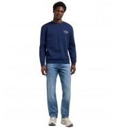 Bluza Lee SMALL LOGO CREW SWS 112370450 True Navy
