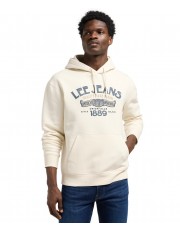Bluza Lee BIG LOGO HOODIE 112370452 Ecru
