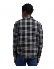 Koszula Lee REGULAR SHIRT 112370456 Black Pater Gray