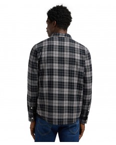 Koszula Lee REGULAR SHIRT 112370456 Black Pater Gray