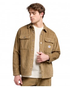Koszula Lee WORKWEAR OVERSHIRT 112370471 Dark Khaki