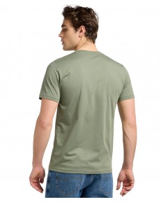 T-shirt Lee PATCH LOGO TEE 112370497 Olive Stone