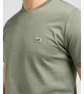 T-shirt Lee PATCH LOGO TEE 112370497 Olive Stone