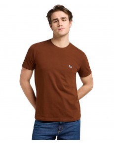 T-shirt Lee PATCH LOGO TEE 112370498 Luxe Brown