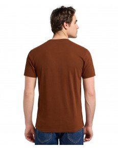 T-shirt Lee PATCH LOGO TEE 112370498 Luxe Brown