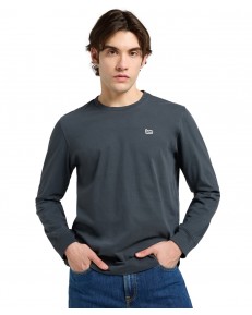 Koszulka Lee LS PATCH LOGO TEE 112370500 Washed Black