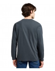 Koszulka Lee LS PATCH LOGO TEE 112370500 Washed Black