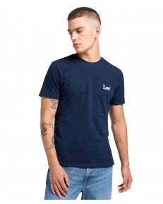 T-shirt Lee SMALL LOGO TEE 112370502 Rivet Navy