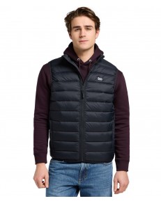 Bezrękawik Lee STAND COLLAR PUFFER VEST PUFFER 112370535 Black