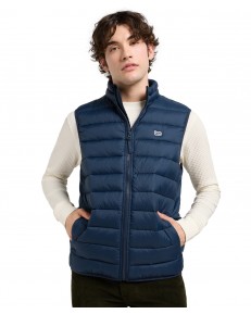Bezrękawik Lee STAND COLLAR PUFFER VEST PUFFER 112370536 Rivet Navy