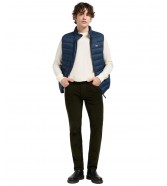 Bezrękawik Lee STAND COLLAR PUFFER VEST PUFFER 112370536 Rivet Navy