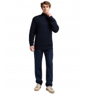 Sweter Lee HEAVY TURTLE NECK 112370542 Rivet Navy