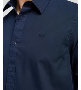 Koszula Lee PATCH SHIRT 112370547 Rivet Navy