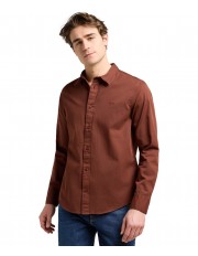Koszula Lee PATCH SHIRT 112370549 Luxe Brown