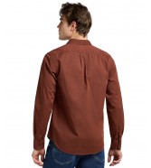 Koszula Lee PATCH SHIRT 112370549 Luxe Brown
