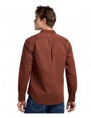 Koszula Lee PATCH SHIRT 112370549 Luxe Brown