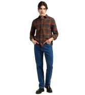 Koszula Lee LEESURE SHIRT 112370560 Copper Fields