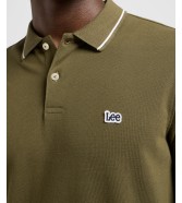 Koszulka Lee LS PIQUE POLO 112370566 Army Green