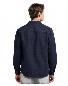 Koszula Lee WORKWEAR SHIRT 112370567 Indigo Jaspe