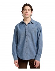Koszula Lee PATCH SHIRT 112370569 Rinse