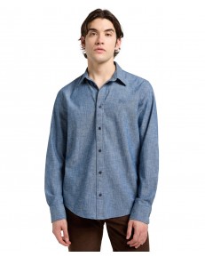 Koszula Lee PATCH SHIRT 112370569 Rinse