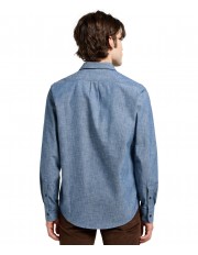 Koszula Lee PATCH SHIRT 112370569 Rinse