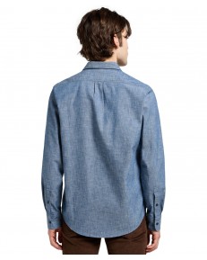 Koszula Lee PATCH SHIRT 112370569 Rinse