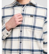 Koszula Lee MERCANTILE SHIRT 112370571 Ecru Concrete