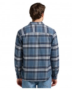 Koszula Lee MERCANTILE SHIRT 112370574 Vintage Blue Plaid