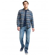 Koszula Lee MERCANTILE SHIRT 112370574 Vintage Blue Plaid
