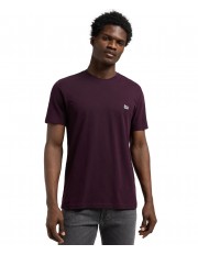 T-shirt Lee PATCH LOGO TEE 112370738 Deep Wine