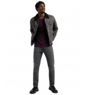 T-shirt Lee PATCH LOGO TEE 112370738 Deep Wine
