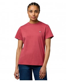 T-shirt Wrangler SIGN OFF TEE 112370739 Earth Red