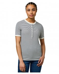 T-shirt Wrangler FEMME KNIT HENLEY 112370742 Navy