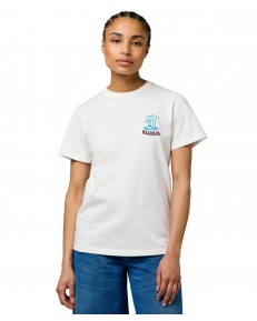 T-shirt Wrangler GRAPHIC TEE 112370769 Worn White