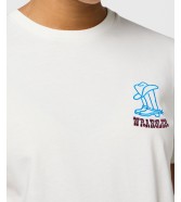 T-shirt Wrangler GRAPHIC TEE 112370769 Worn White