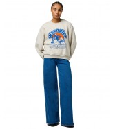 Bluza Wrangler OVERSIZED SWEAT 112370770 Oat Mele