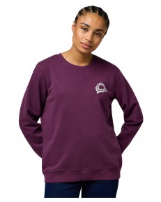 Bluza Wrangler REGULAR SWEAT 112370774 Italian Plum