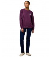 Bluza Wrangler REGULAR SWEAT 112370774 Italian Plum