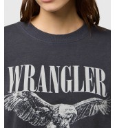 Bluza Wrangler OVERSIZED SWEAT 112370776 Faded Black