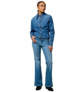 Koszula Wrangler FEMME PEPLUM SHIRT 112370782 Light Hand