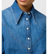 Koszula Wrangler FEMME PEPLUM SHIRT 112370782 Light Hand