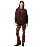Koszula Wrangler FEMME YOKE WESTERN 112370790 Mahogany
